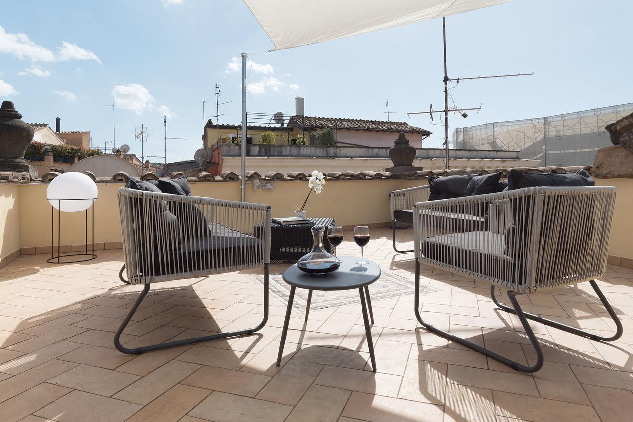 Cs Campo De'Fiori - Navona Amazing Terrace Apartment Roma Ngoại thất bức ảnh