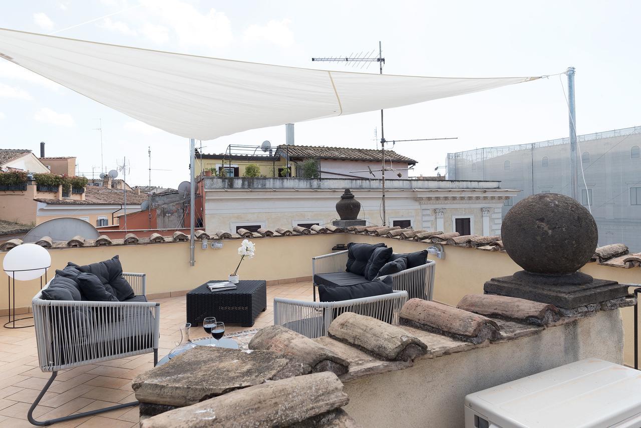 Cs Campo De'Fiori - Navona Amazing Terrace Apartment Roma Ngoại thất bức ảnh