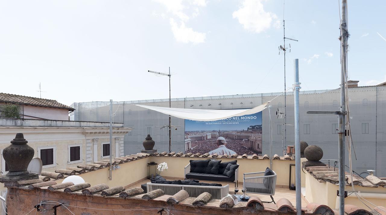 Cs Campo De'Fiori - Navona Amazing Terrace Apartment Roma Ngoại thất bức ảnh