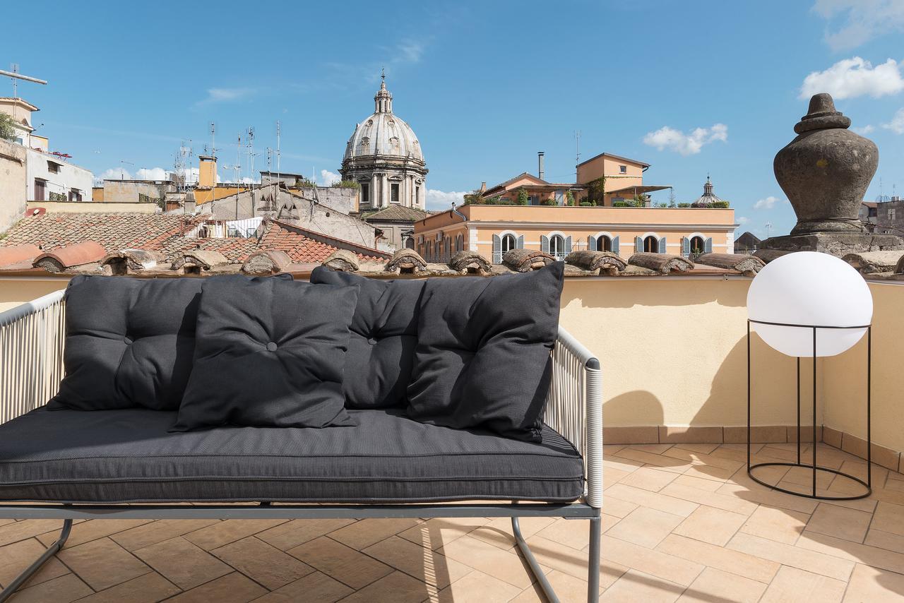 Cs Campo De'Fiori - Navona Amazing Terrace Apartment Roma Ngoại thất bức ảnh